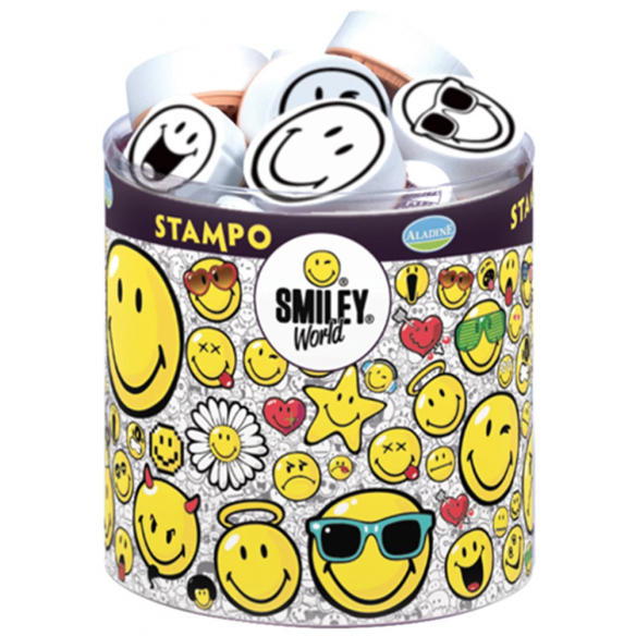 Kinder Stempel Fun Smiley