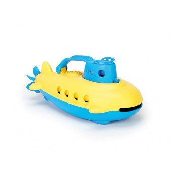 U-Boot mit blauem Griff