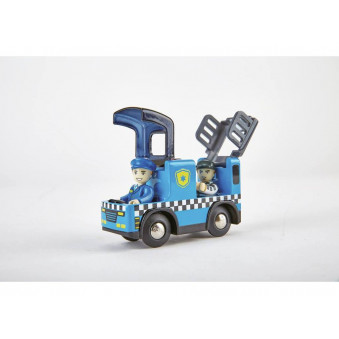 Hape Polizeiauto mit Sirene