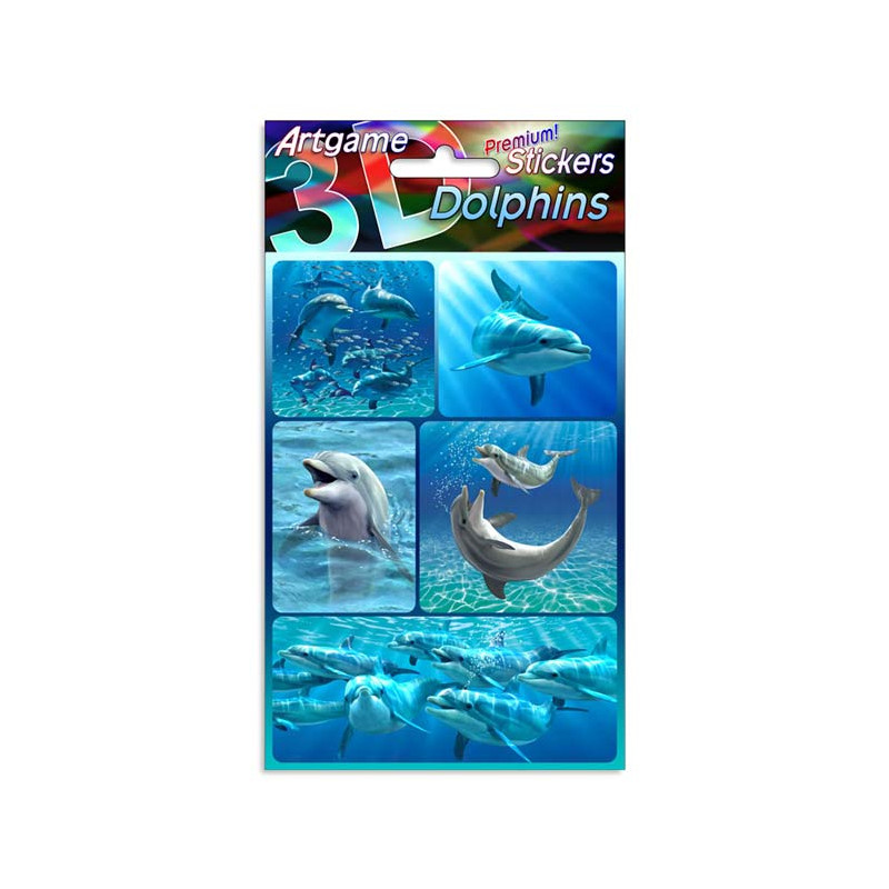 3D Sticker Premium Delphine