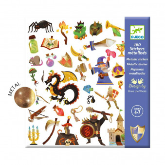 Sticker von DJECO Mittelalter