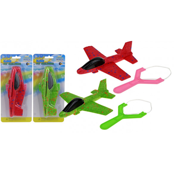 Stunt Glider mit Schleuder