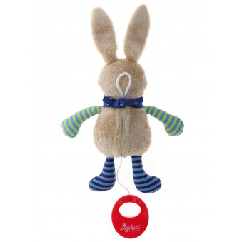 Sigikid Minispieluhr Hase blau