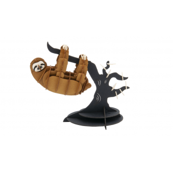 3D Papiermodell - Faultier
