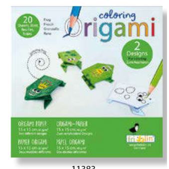 Coloring Origami, Frösche