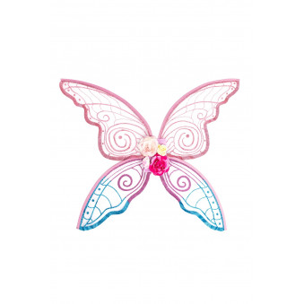 Feenblüten-Flügel Rosa/blaue