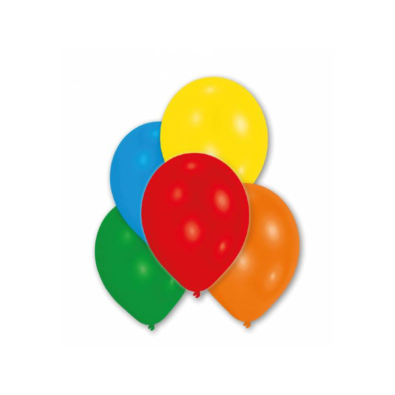 10 Ballons metallic 27,5cm
