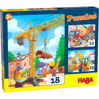 Puzzles Baustellenfahrzeuge