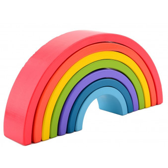 Jouéco Regenbogen Holz 7tlg.