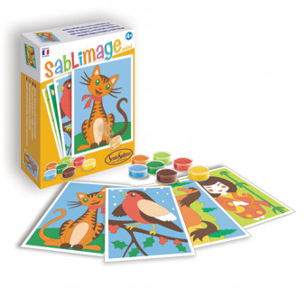 Sandbilder Mini Freunde