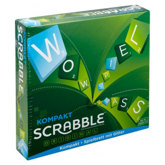Mattel Spiel Scrabble Kompakt