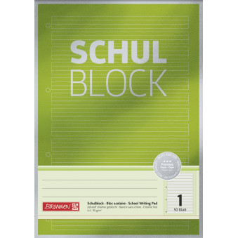 Schulblock Premium Lin.1